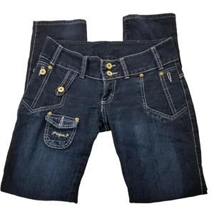 Stylish Lightweight  Dark Blue PEGA 2 Jeans for Women size 13